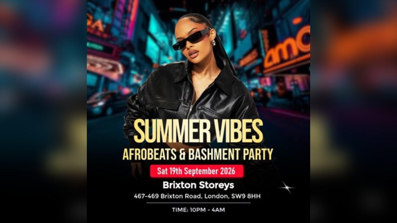 Summer Vibes :: Afrobeats & Bashment Party