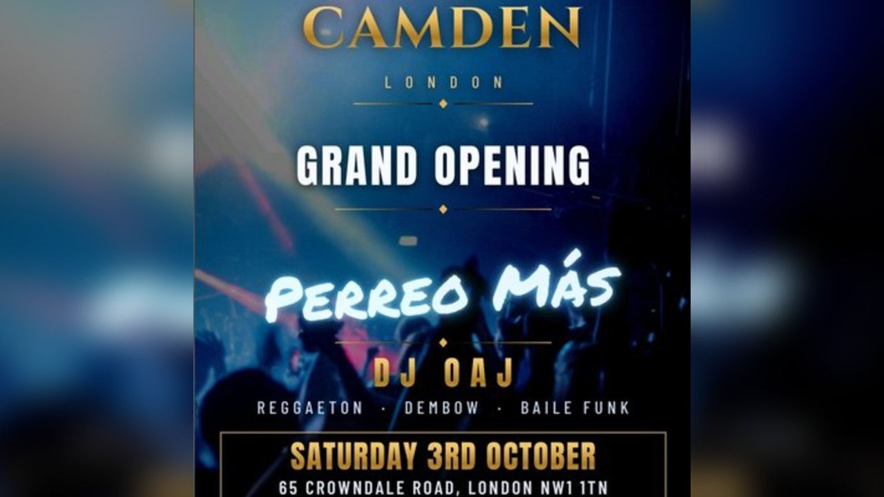 Perreo Más Grand Opening | Reggaeton, Dembow & Baile Funk