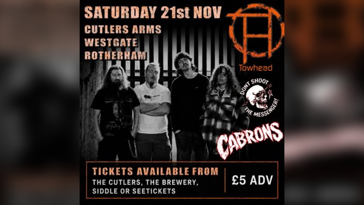 Towhead, Cabrons + Don't Shoot the Messenger