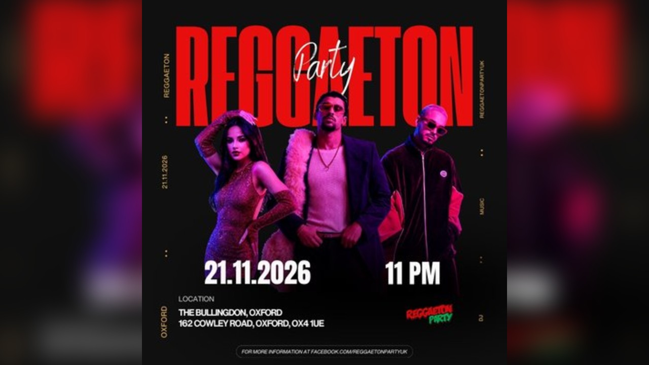 Reggaeton Party (Oxford) November 2026