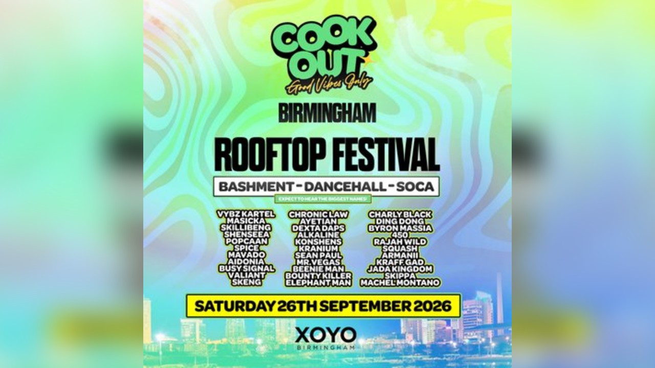 Cookout - Rooftop Festival - Birmingham - XOYO