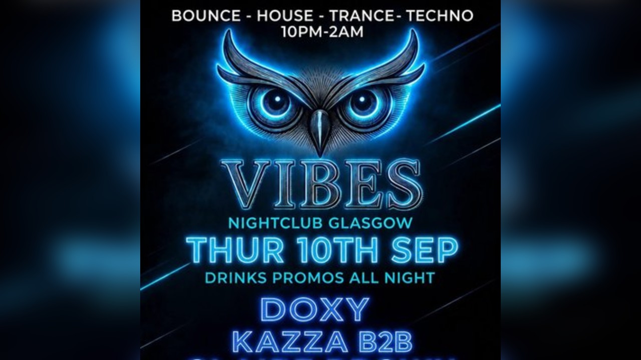 Vibes Thursdays Bounce, Techno & Trance