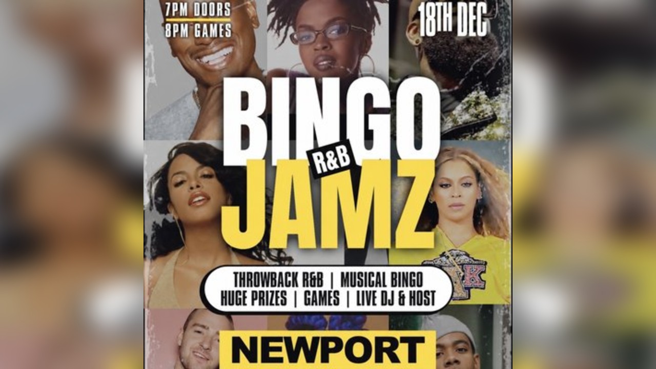 Bingo Jamz Newport | December 18th 2026