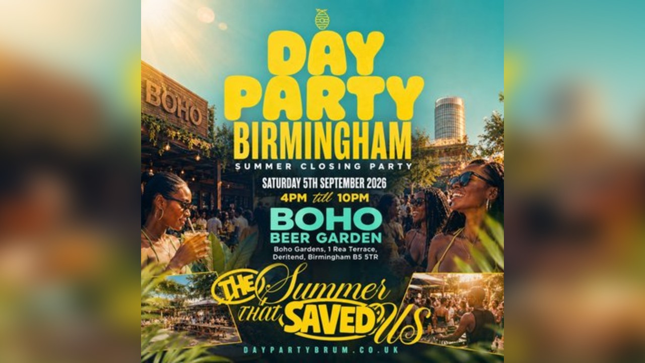 DAY PARTY BRUM: Summer Closing Day Party
