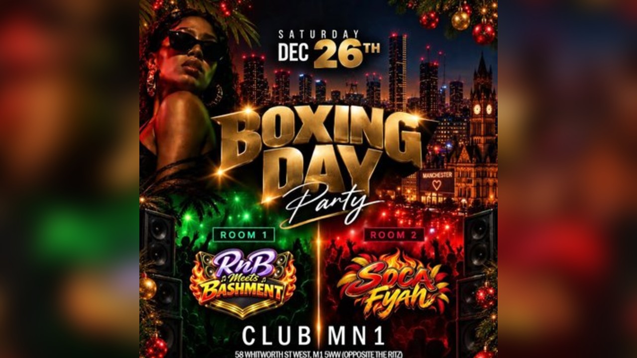 Boxing Day RnB meets Bashment vs Soca Fyah Party