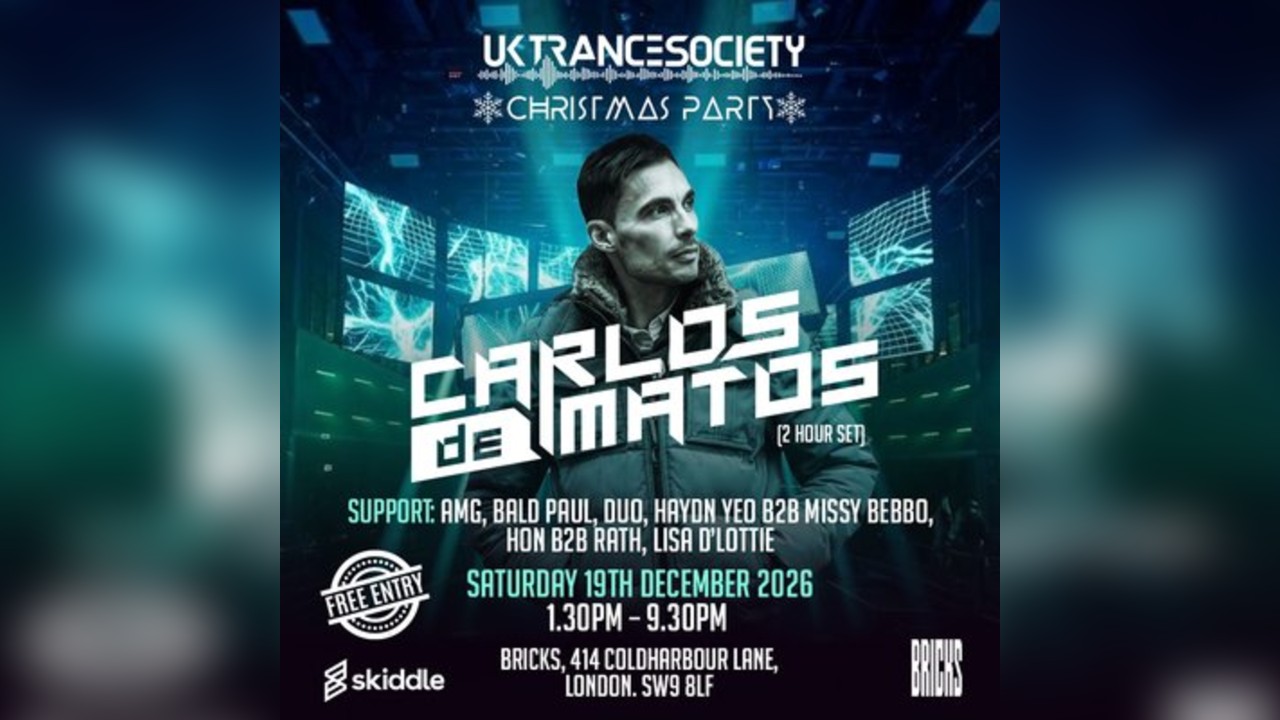 UK Trance Society Christmas Party 2026