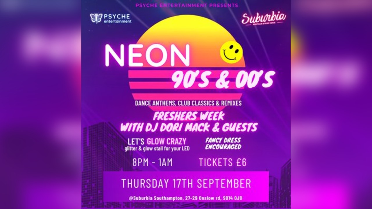 Neon 90's & 00's Night