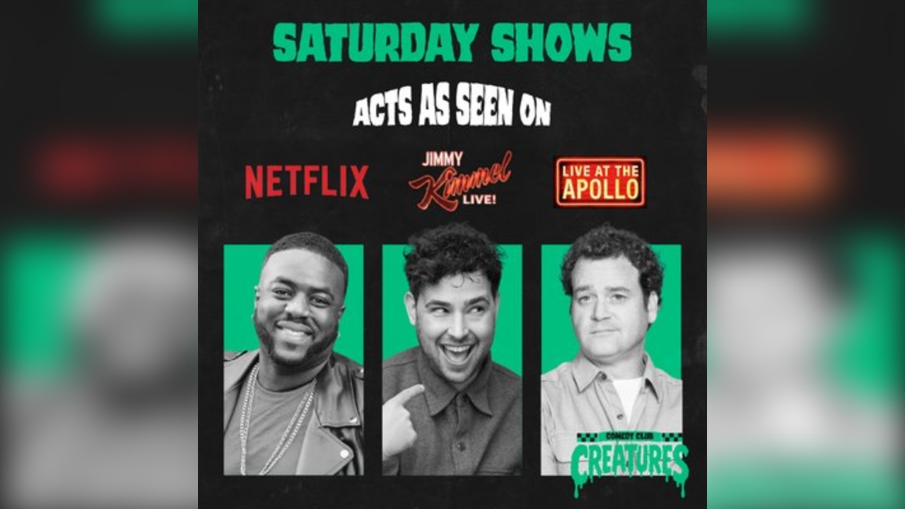Saturday Night Showcase|| Creatures Comedy Club