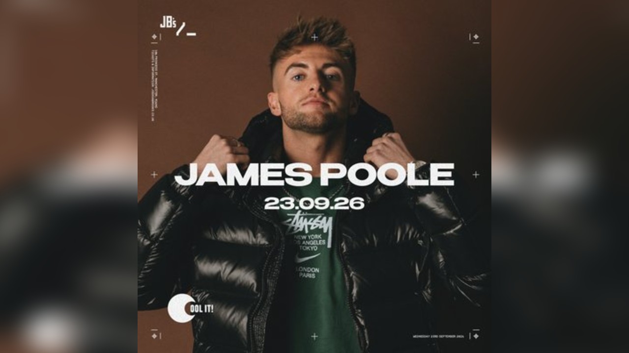 Cool It presents: James Poole | Joshua Brooks Manchester