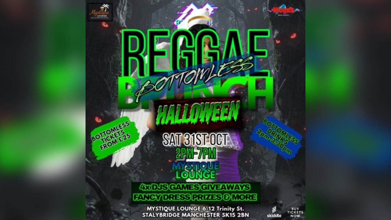 Bottomless Reggae Brunch Halloween special