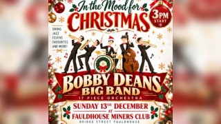 Bobby Deans Big Band Christmas Special - 13th Dec-Fauldhouse