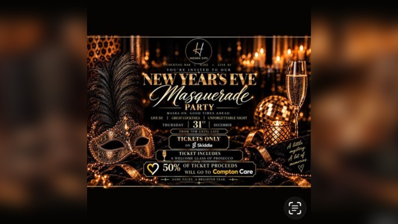 New Years Eve Masquerade Party