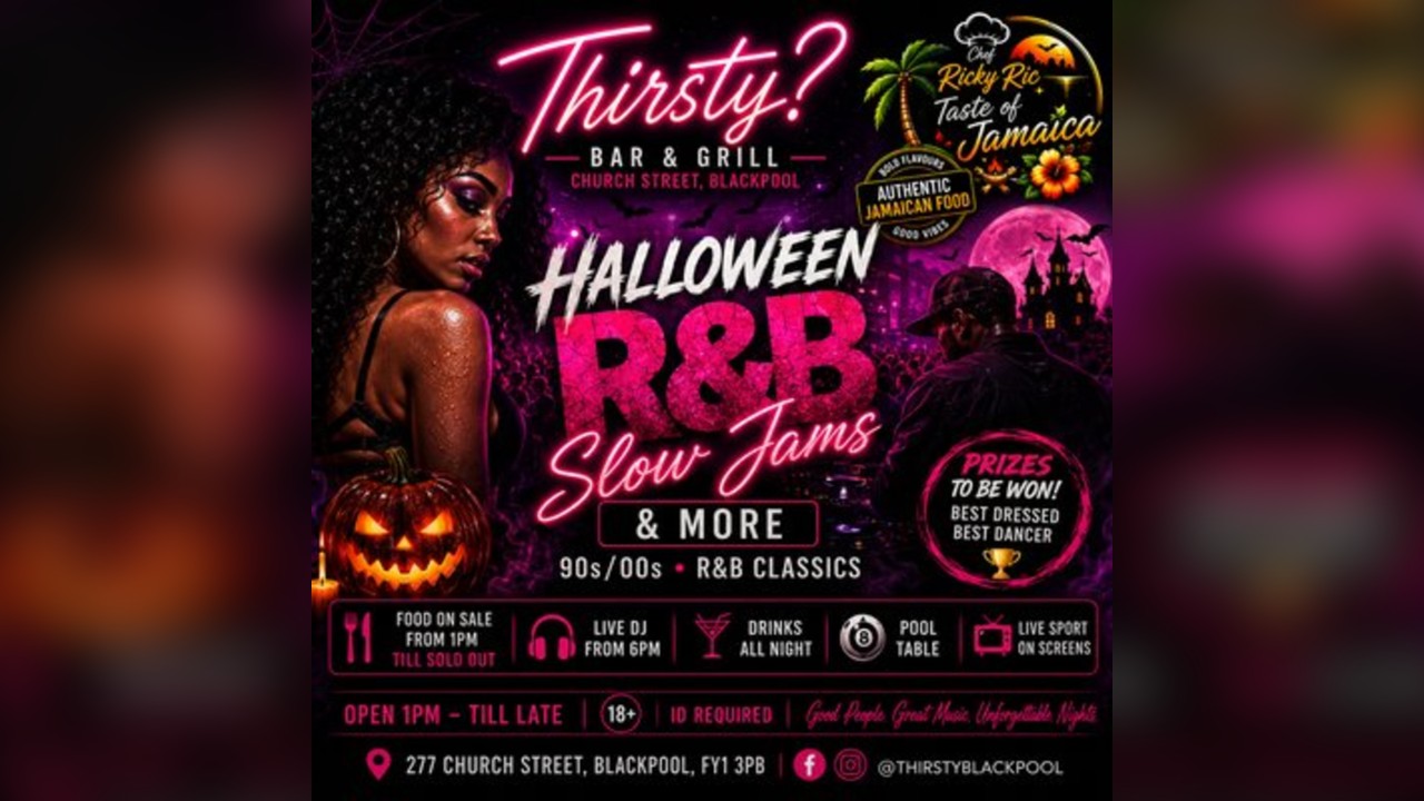 THIRSTY? Halloween - R&B & SLOW JAMS NIGHT