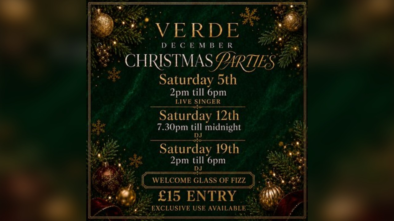 Verde Christmas Parties