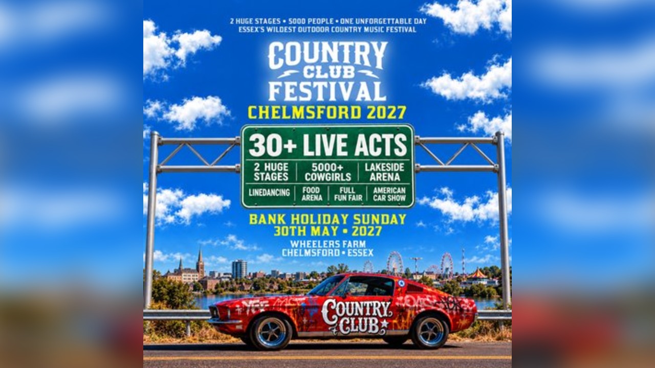 Country Club - Outdoor Country Music Festival 2027 - Chelmsford