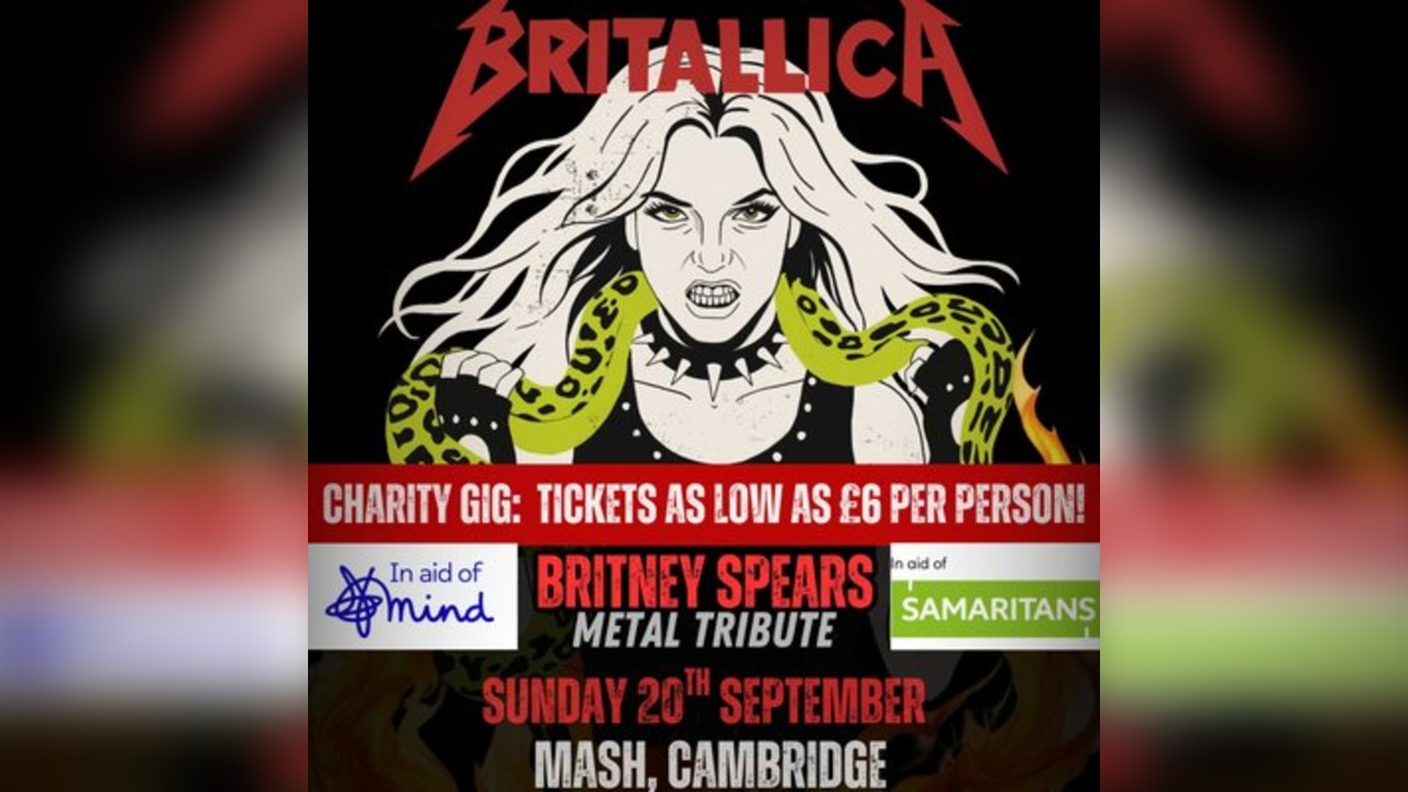 Britallica (Britney Spears Metal Tribute) at MASH, Cambridge