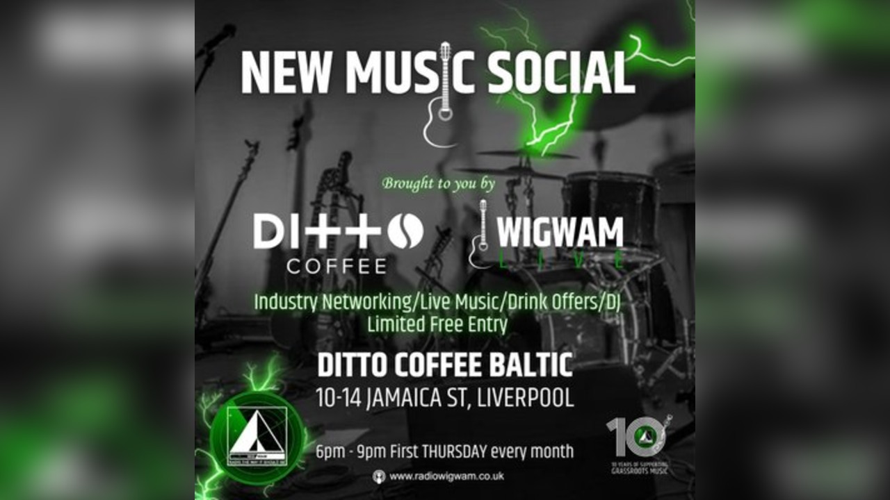 New Music Social - Wigwam Live & Ditto Coffee