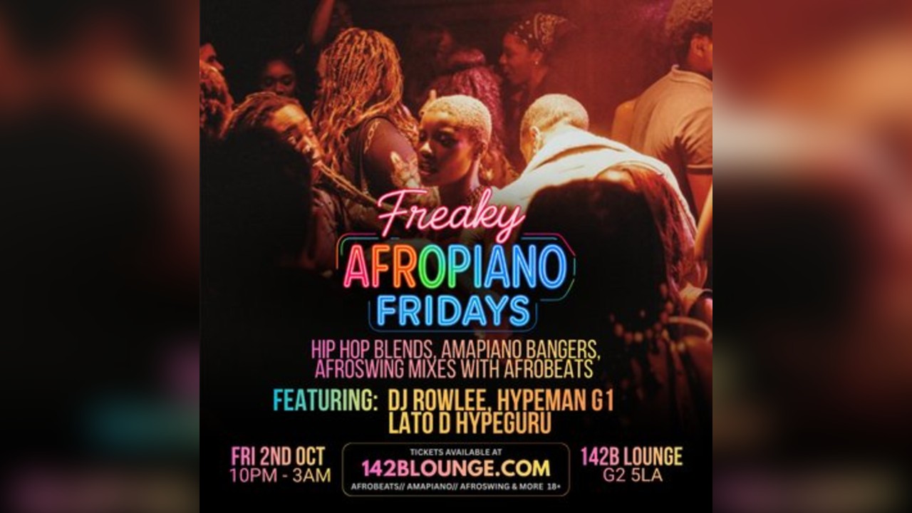 Freaky AfroPiano Fridays