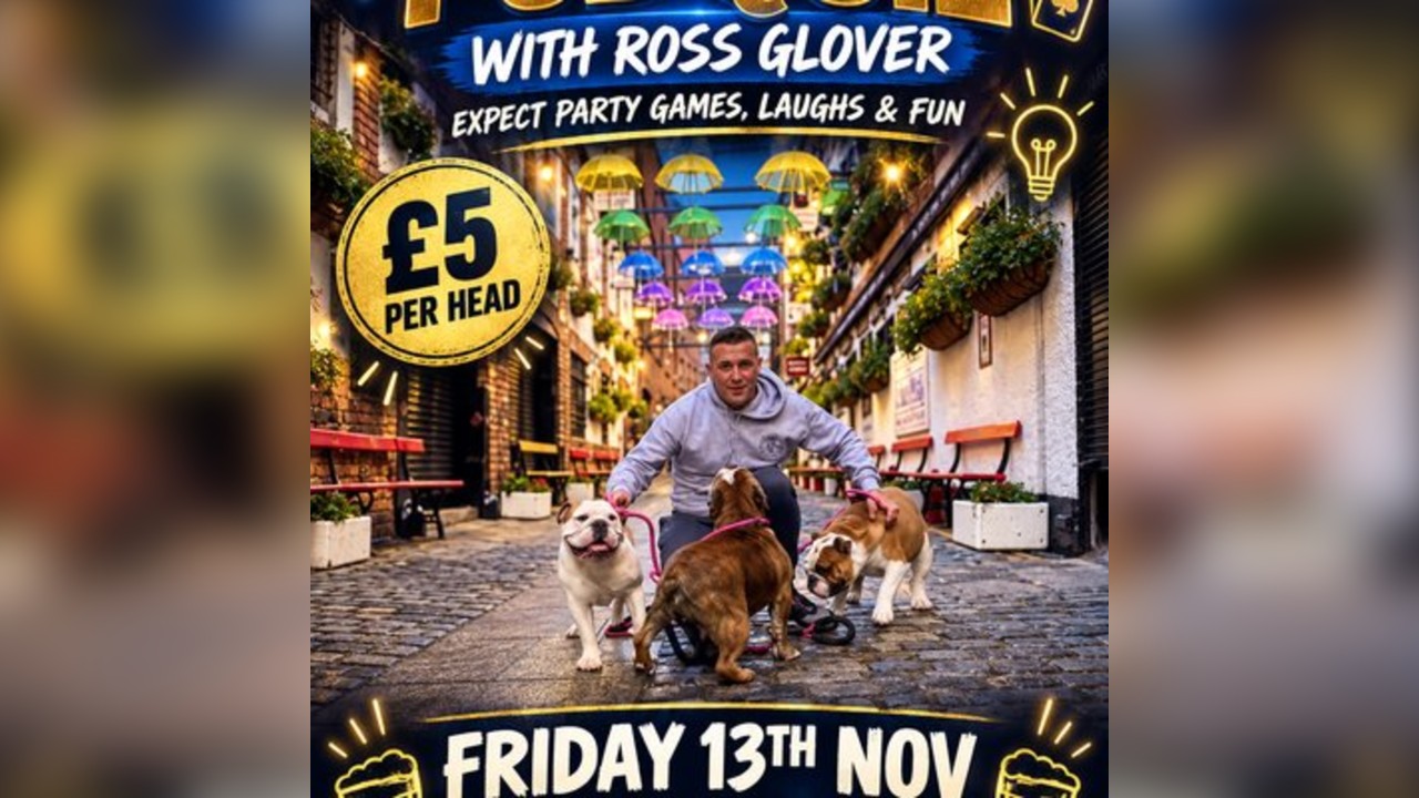 Fluid pub quiz with ross glover
