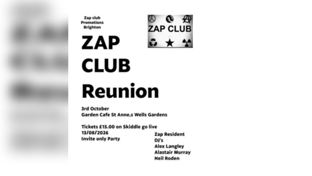 Zap Club Friends Reunion
