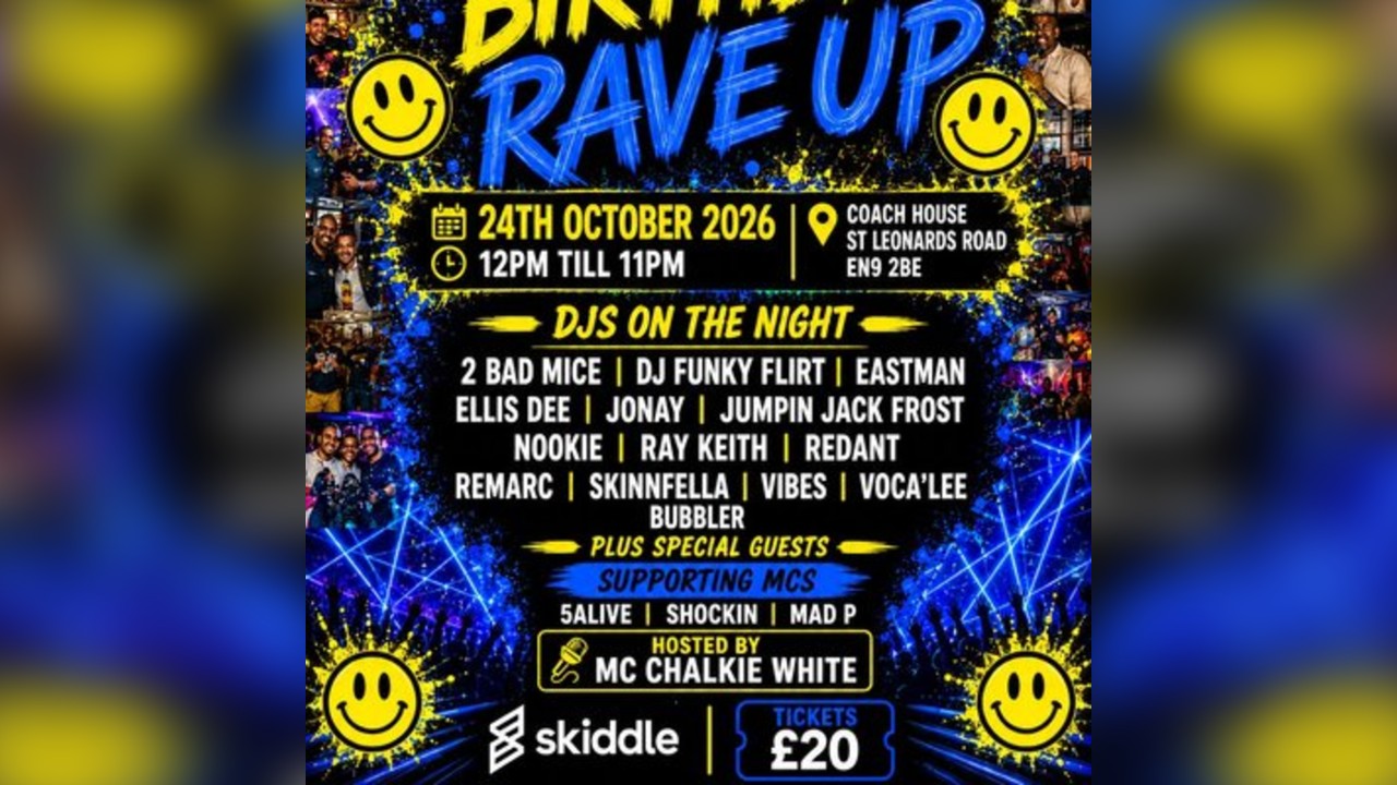 Danny Lines Birthday Rave