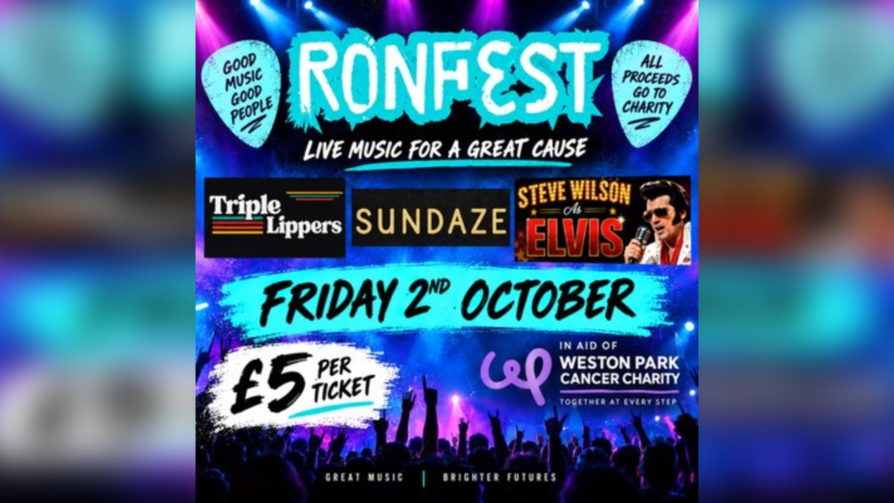 RONFEST - Triple Lippers, Sundaze and Elvis