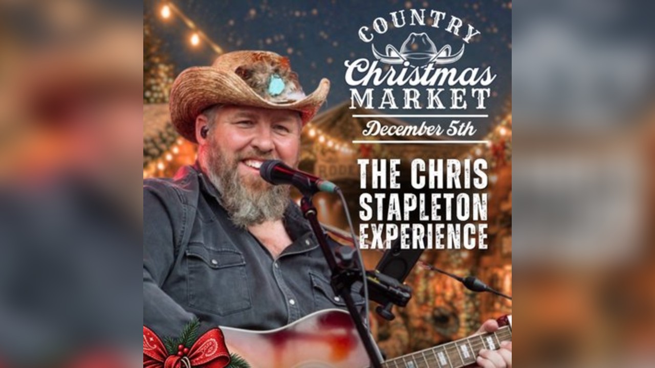Rodeos Christmas Country Market with Chris Stapleton