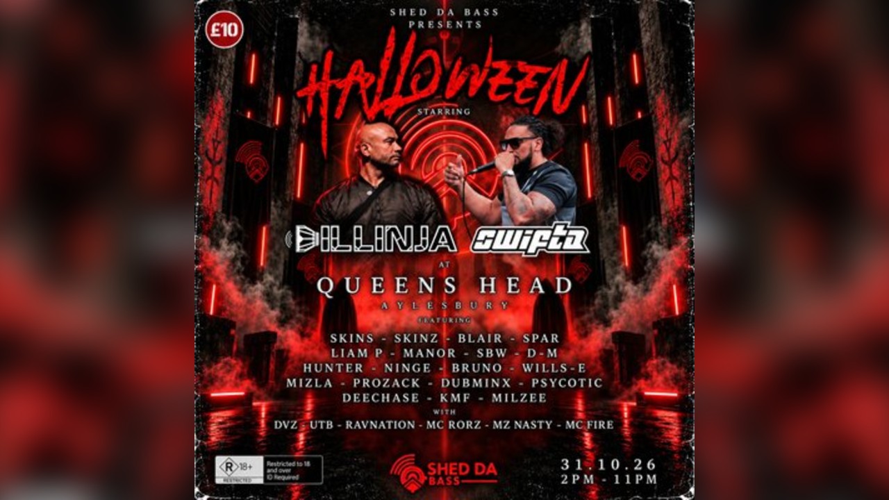 Shed Da Bass Halloween Outdoor Special
