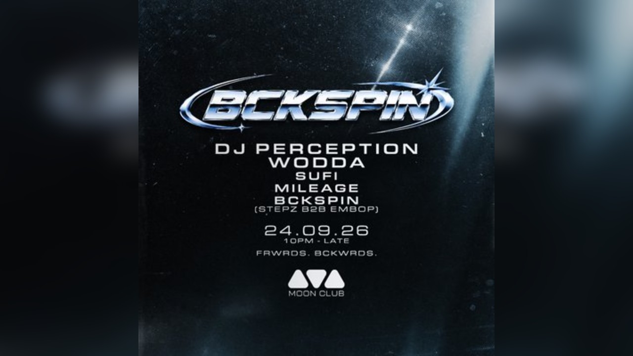 BCKSPIN 001: DJ Perception + Wodda