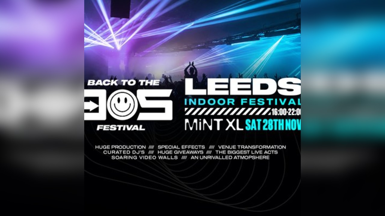 Back To The 90s - Indoor Festival - Mint XL
