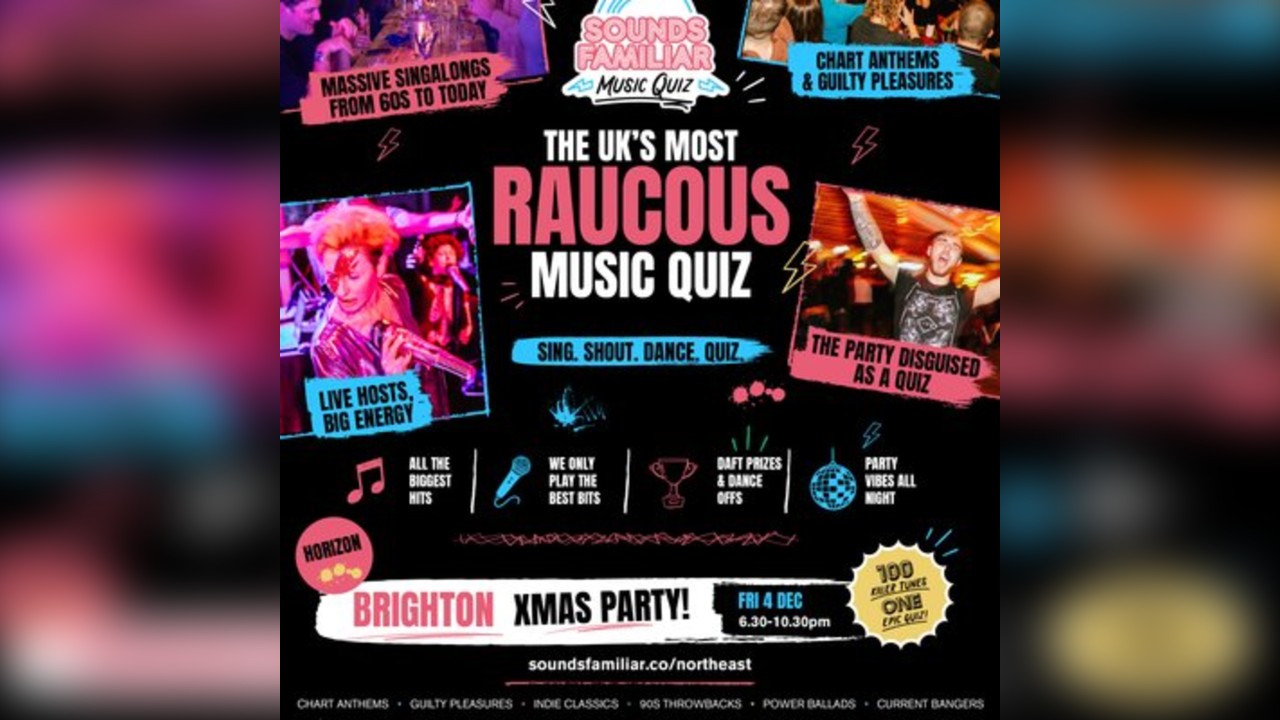 Sounds Familiar Music Quiz Christmas Party Brighton