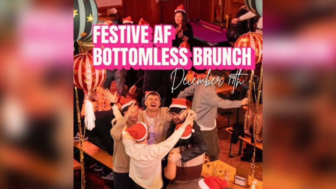 Festive AF Bottomless Brunch at The Grosvenor