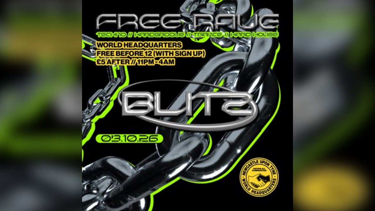 BLITZ - Techno/Hardgroove/Trance/Hard Dance - FREE RAVE