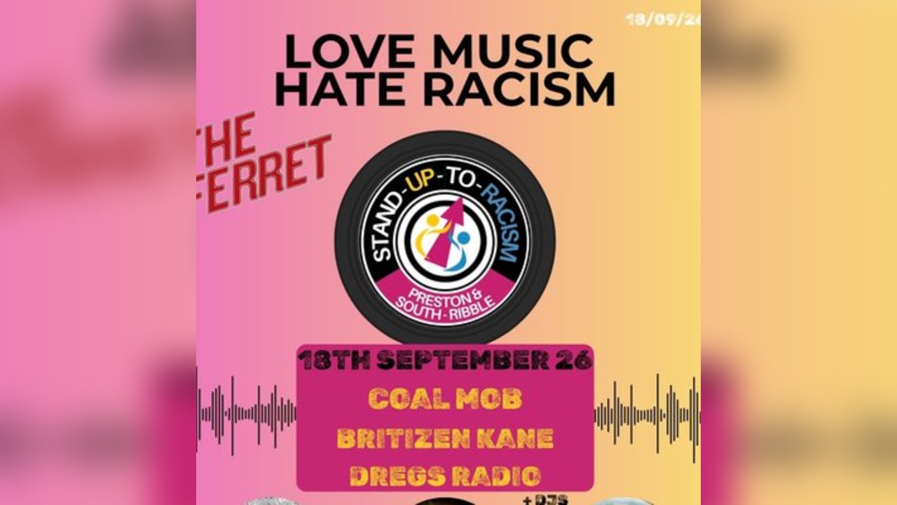 Love Music Hate Racism - Coal Mob, Britizen Kane, Dregs Radio