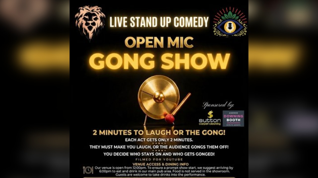 Live Stand Up Comedy Gong Show At The White Lion With Third Eye