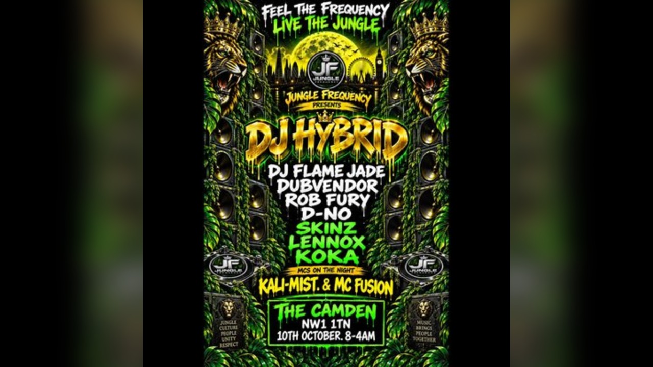 Jungle Frequency Presents DJ Hybrid | Jungle & Drum and Bass