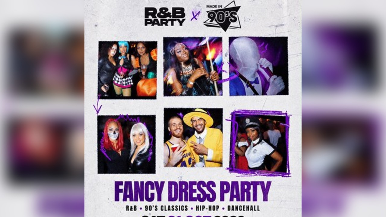 Made In 90s x R&B Party - Fancy Dress Party