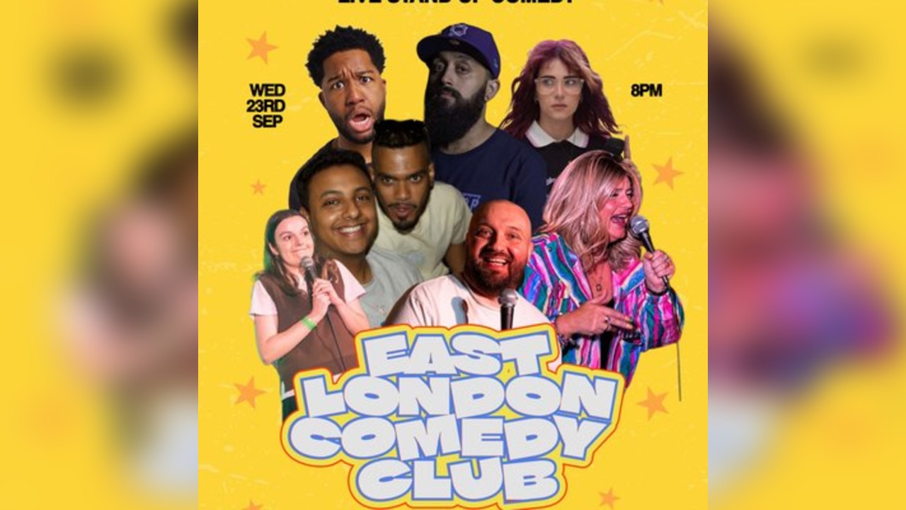 East London Comedy Club Wed 23rd September Shoreditch Brick Lane