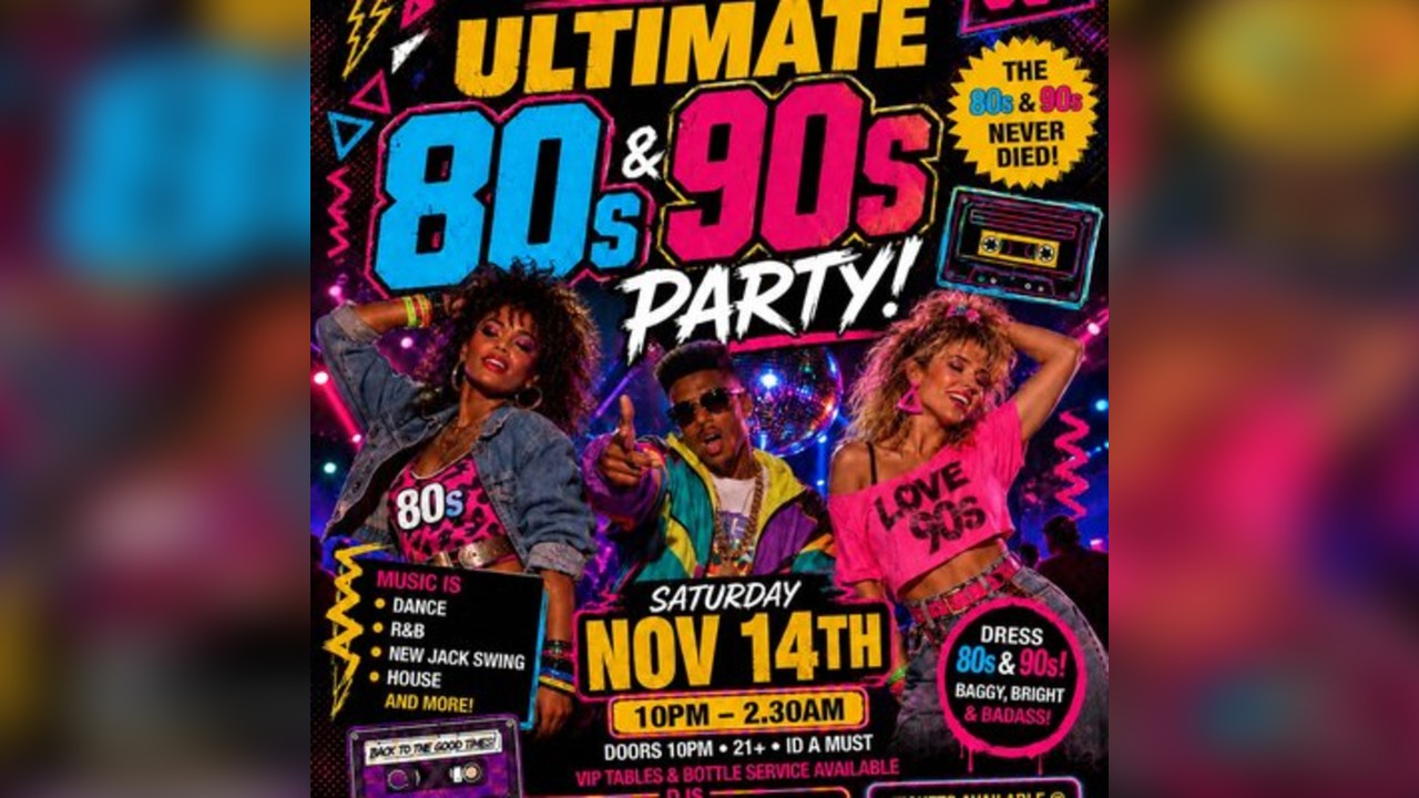 CMB Ultimate 80's & 90's Party