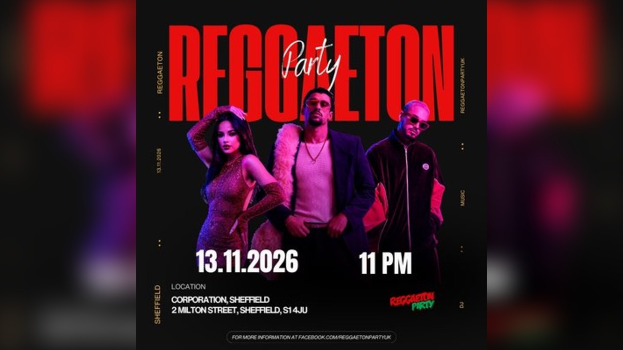 Reggaeton Party (Sheffield) November 2026