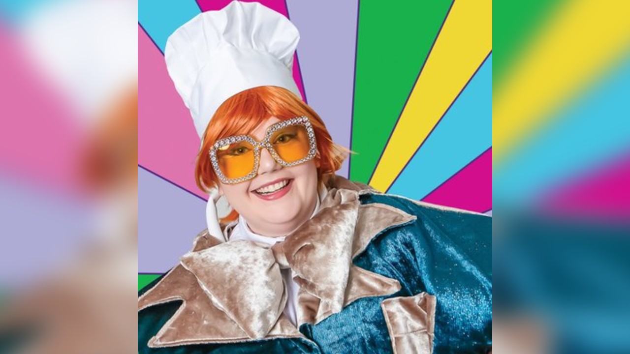 Katie Pritchard is Sir Elton Scone