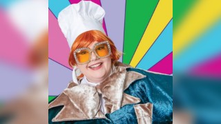 Katie Pritchard is Sir Elton Scone