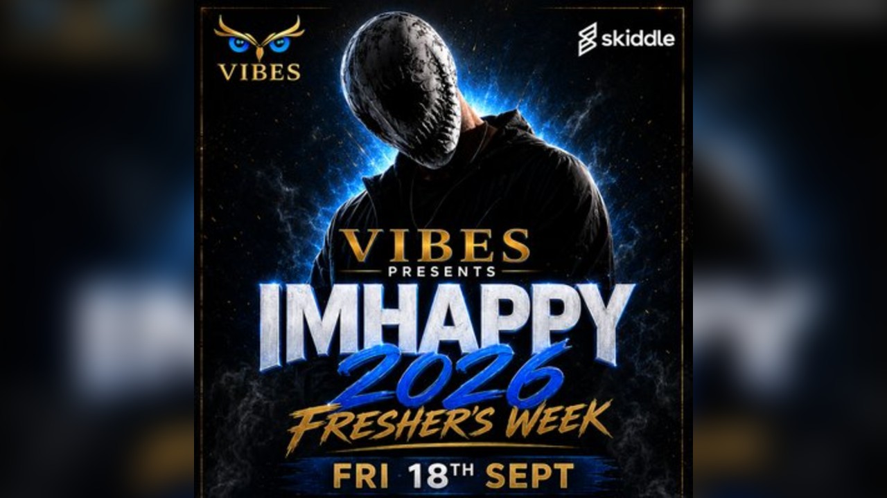 Vibes Presents IMHAPPY 2026 Fresher's week