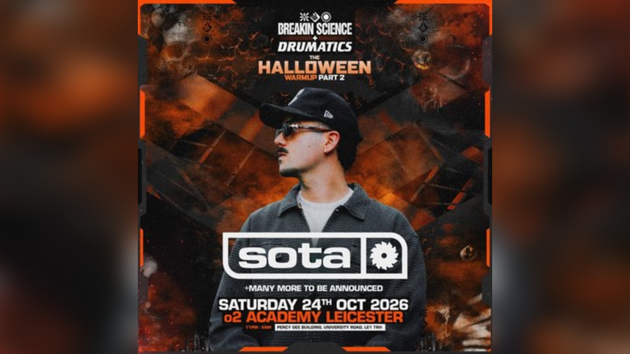 Breakin Science x Drumatics Leicester | Halloween D&B Warm up