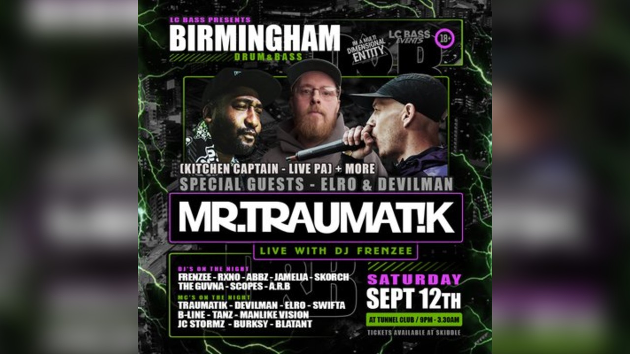 Mr Traumatik tour 2026 ft DEVILMAN & ELRO