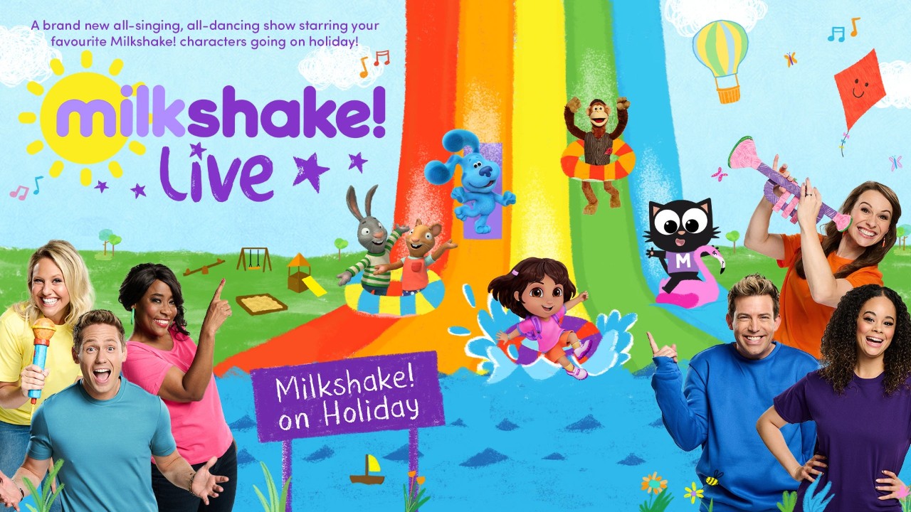 Milkshake Live: On Holiday on Sun, 20th Jul 2025 15:30
