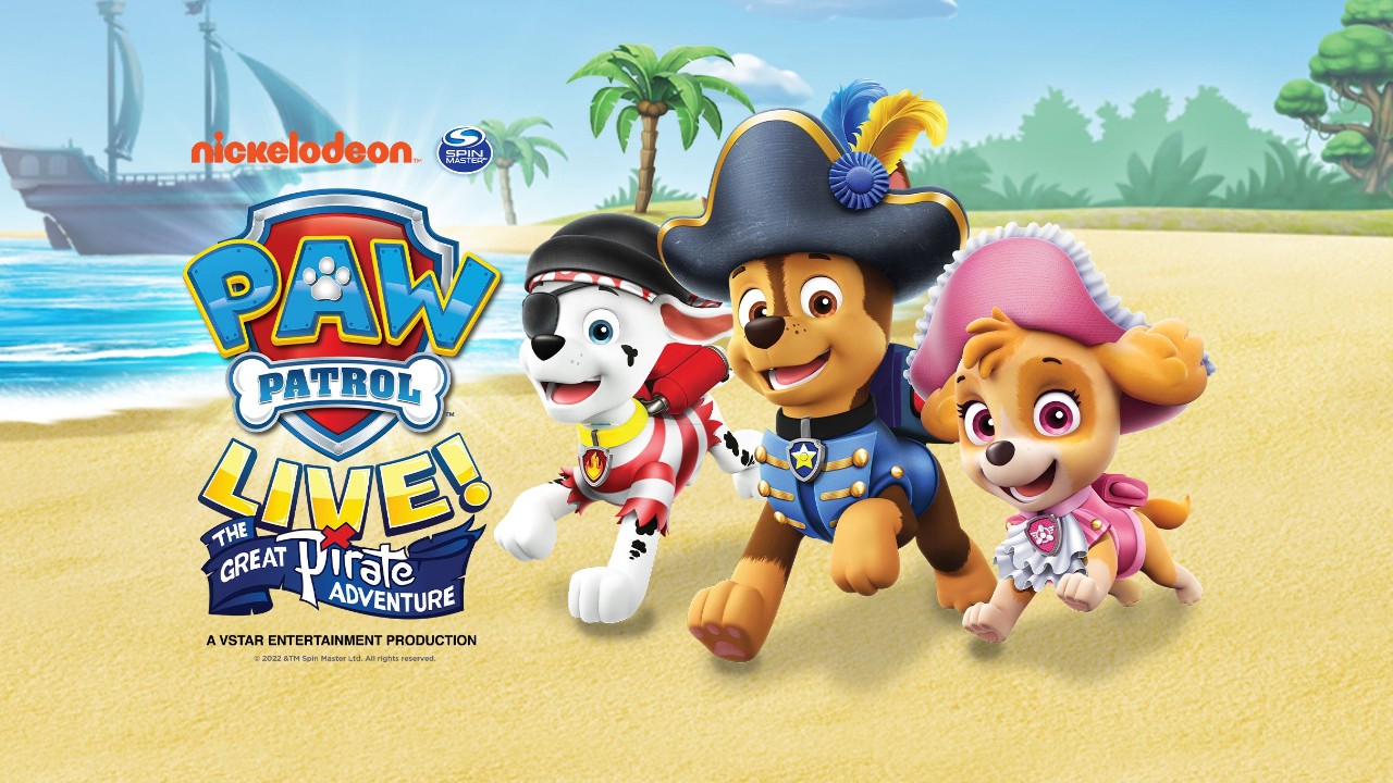 PAW Patrol Live! "The Great Pirate Adventure" on Sat, 26th Jul 2025 14:00