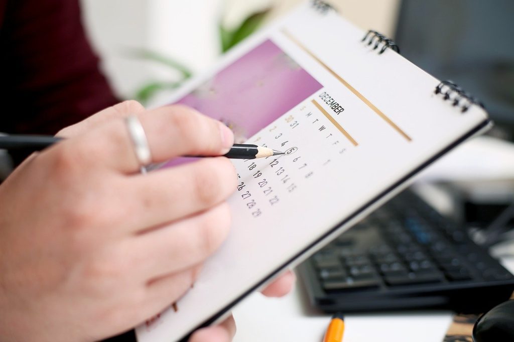 calendar, planner, days